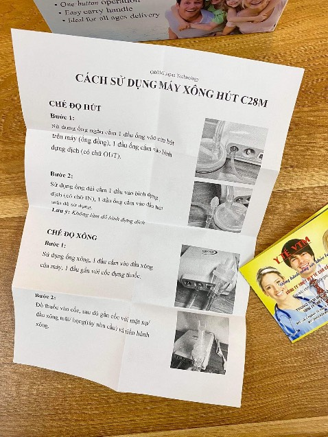 Máy oke phù hợp giá tiền, chính hãng đầy đủ bảo hành, hdsd
Xông khoẻ đều hơi, hút nhanh khoảng 10s đã được hơn nửa cốc như ảnh ncl nên mua