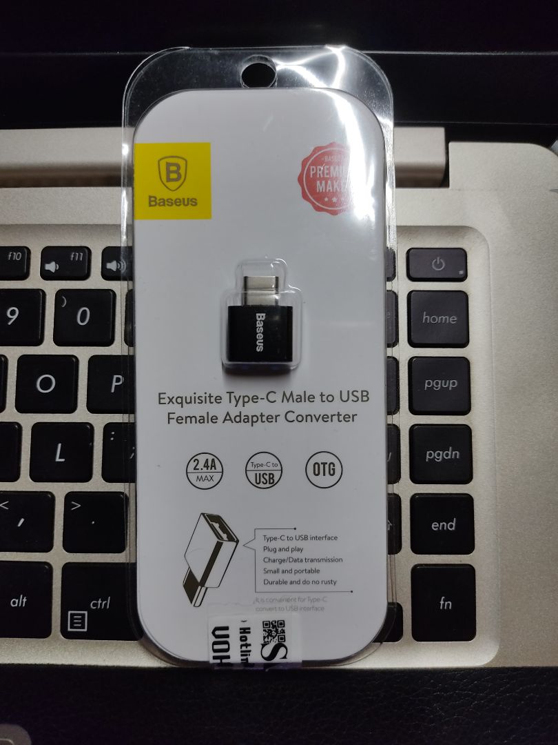 Mình dùng để kết nối với bàn phím và chuột không dây khá ổn. Phần đầu cái usb-a cắm k được hết nhưng vẫn khá chắc Mình dùng để kết nối với bàn phím và chuột không dây khá ổn. Phần đầu cái usb-a cắm k được hết nhưng vẫn khá chắc