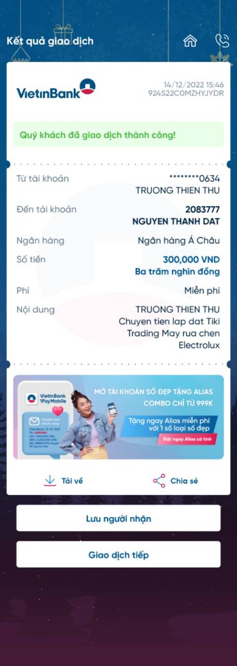 Nhân viên Tiki đến lắp ráp, thu thêm 300k nhưng lắp ráp dối trá, tối qua xài nước chảy tùm lum, điện thoại thì không trả lời :-( đề nghị Tiki cho người đến xử lý, không sẽ trả hàng!