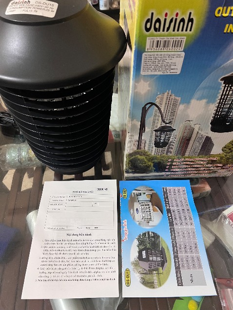 Mình mua dùng cho nhà mình và mua giúp cho người khác rất nhiều lần rồi. Đèn này bắt muỗi và côn trùng rất hiệu quả. Bóng đèn công suất 15W làm đèn ngủ cũng OK