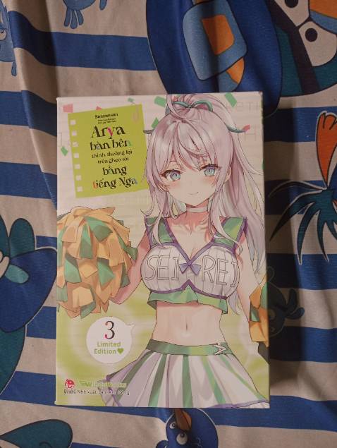 Bìa đẹp, chất lượng in tốt, chất lượng giấy tốt, nội dung truyện hay.
Giao hàng nhanh, quà tặng đầy đủ, nên thêm lớp chống sốc khi đóng gói hàng, tránh trường hợp bị hư hại khi vận chuyển.