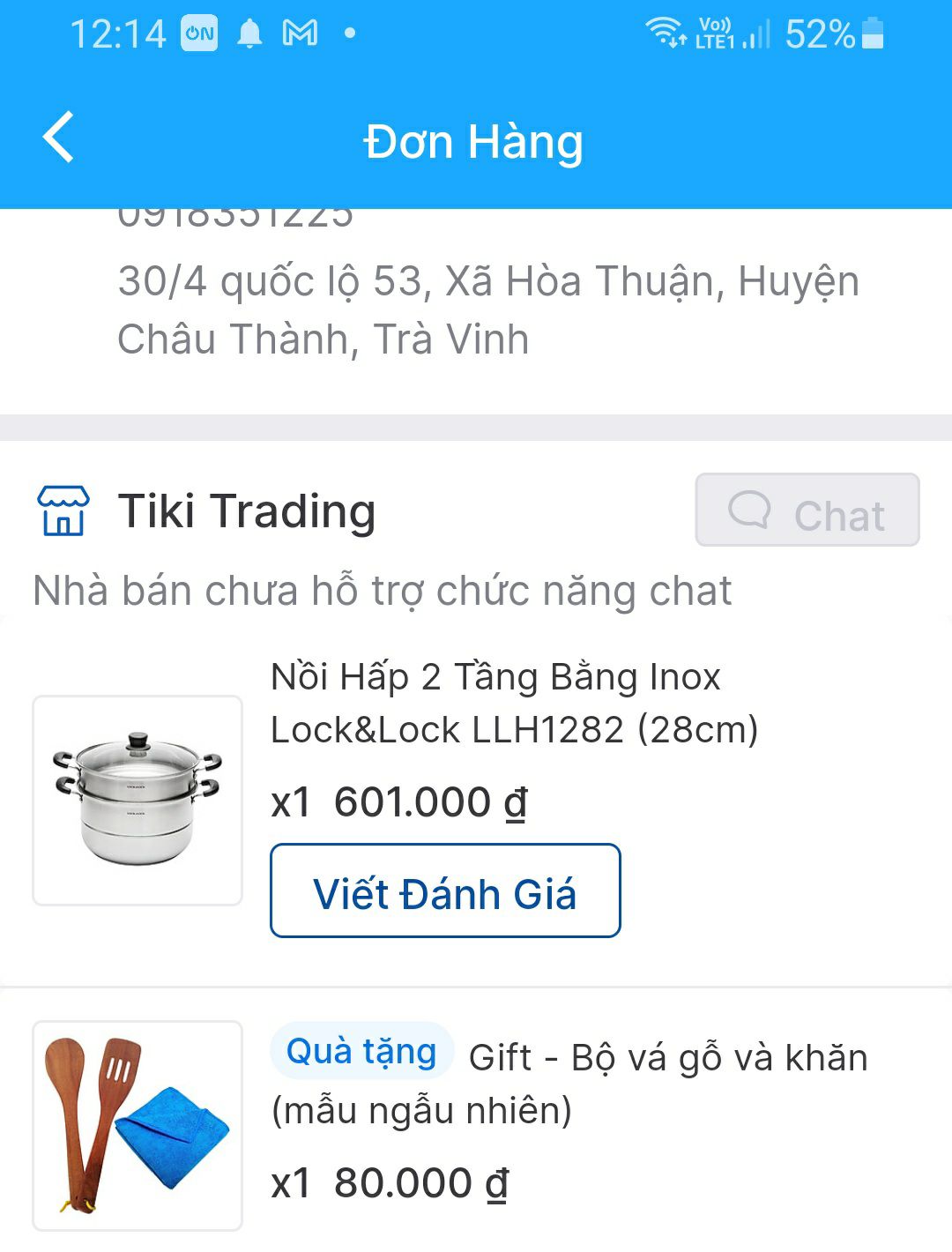 Hàng đẹp, giá tốt, gởi hàng cực nhanh, rất thích mua của Tiki Trading. Nhưng shop gởi thiếu quà tặng (như đã hứa khi đặt hàng). Mong shop gởi bổ sung ạ 😍😍