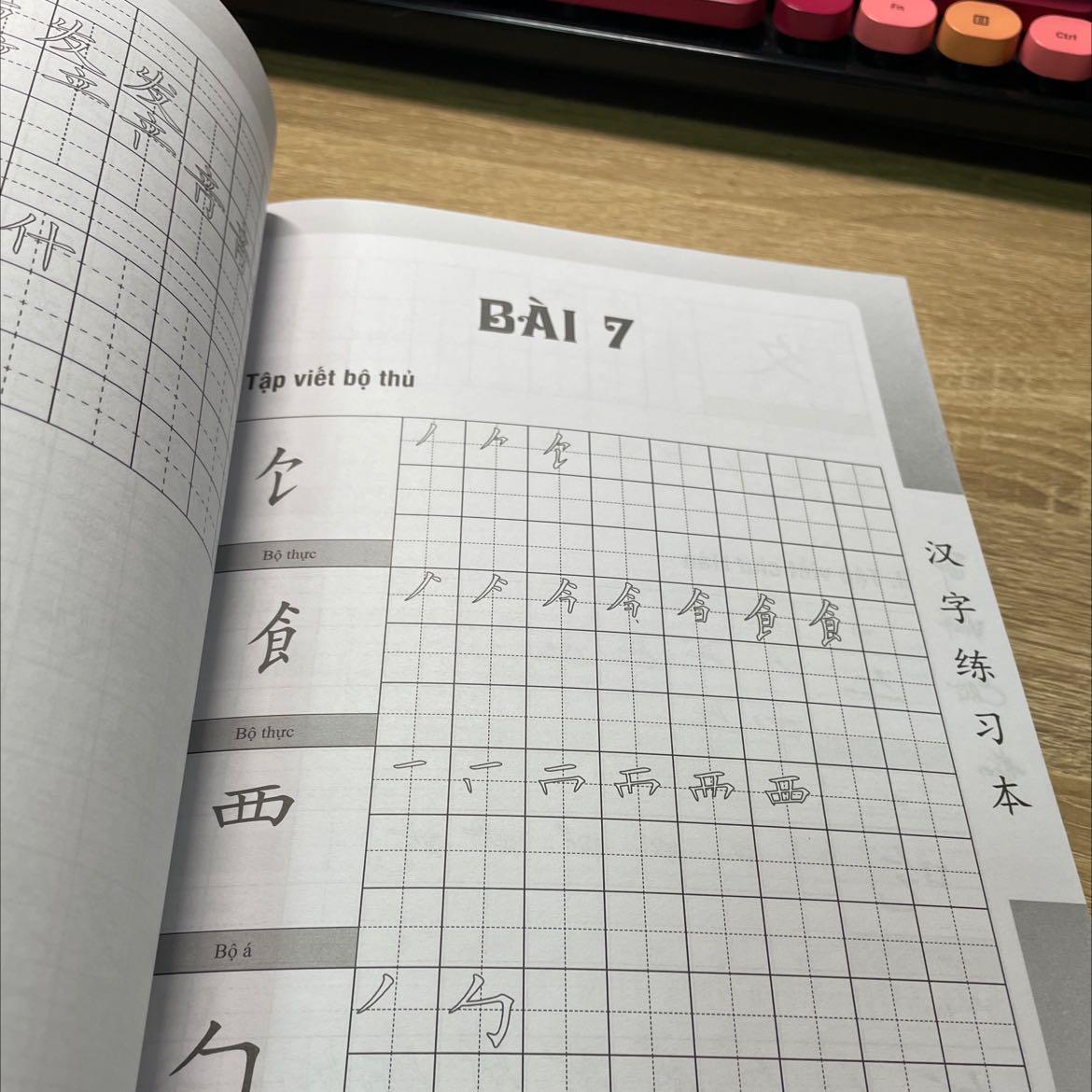 Sách đẹp và chữ rõ ràng, các ô tập viết to nên có thể tập viết nét thanh nét đậm theo hướng dẫn. 
Nhưng sao lúc mình nhập mã sách vào app MCbook và Kaixin đều ko hiện sách ra trong app nhỉ?