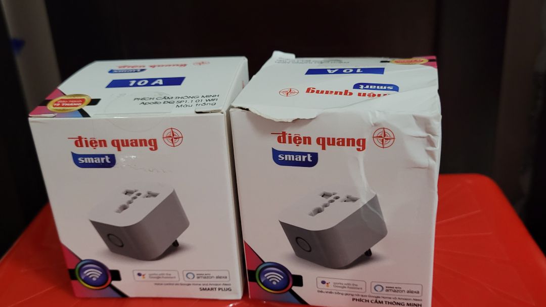 shop giao đúng sản phẩm, dùng thử thấy kết nối dễ và ổn định, thích hợp khi cần mở, tắt 1 thiết bị nào đó theo chu kỳ (như đèn sân..) khi đi công tác. Tuy nhiên shop cần lưu ý đóng gói kỹ lưỡng hơn, hàng nhận đến kiểm tra ngay đã thấy lủng 1 lỗ lớn trên hộp bảo vệ sản phẩm.