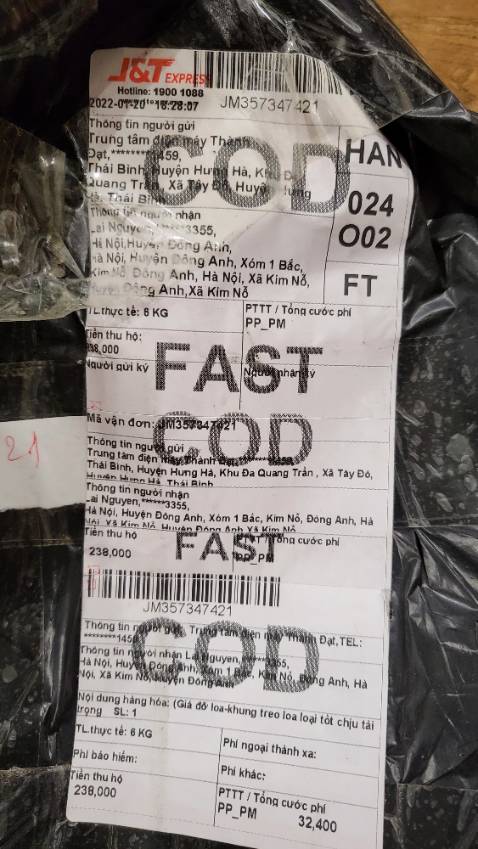 Hàng giao không đủ số lượng so với đơn hàng order.
Mẫu giao không đúng với mẫu bán trên trang web của Tiki.