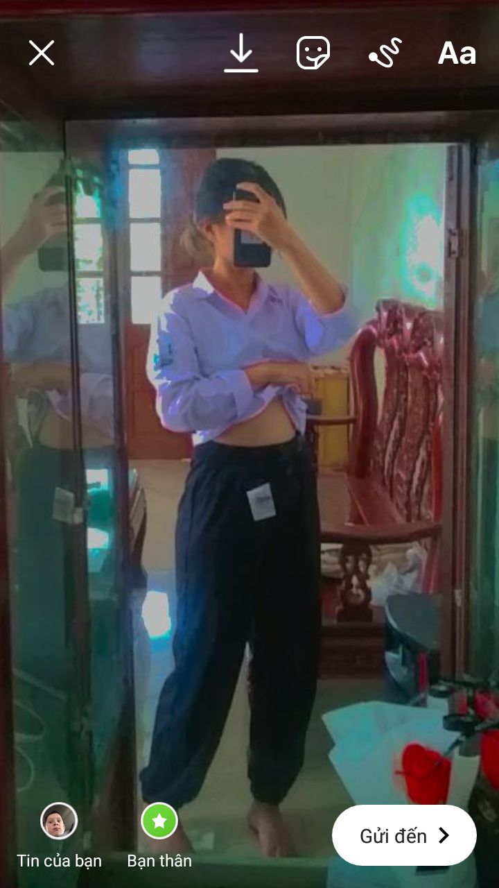 Quần đẹp nặng tay vải da cá mỏng vừa nhưng mặc vào vấn đẹp và chất mịn. Chun cạp và ống quần dày chắc, vải cầm nặng tay OK lắm. Lần đầu mua Tiki OK quá. Mình m55 nặng 43kg.