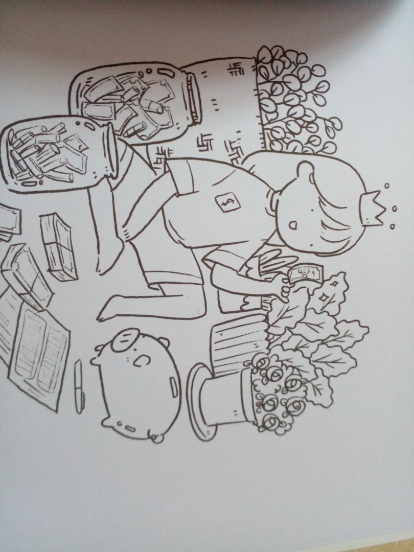 - Vận chuyển : nhanh, mình mới đặt trưa hôm qua mà trưa hôm nay đã nhận được hàng rồi, shipper thân thiện.
- Sản phẩm: ở mép hơi móp một chút chắc là do vận chuyển, sách to hơn mình nghĩ nhiều, giấy cũng không quá dày..( cỡ 180gsm đổ lại) giấy này không thiên về tô màu nước nên mn nhớ chú ý kẻo dính tờ phía dưới thì khổ •-•..nói chung là đáng mua, giá cả khá hợp lí( mình mua chăng đợt giảm giá nên chỉ có 39k thui~) 
Hôm nào trời mưa đem ra tô rất là chill~ á nhaa :33