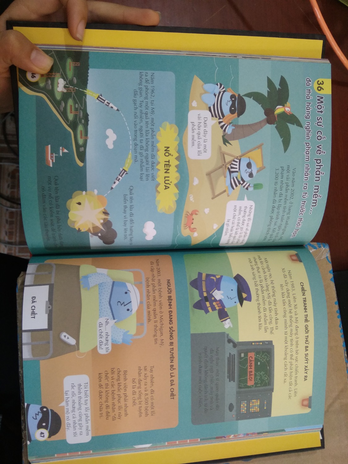 Tuy cùng một series "100 Things To Know" nhưng quyển này và quyển 100 Bí ẩn đáng kinh ngạc về Lịch sử có chất lượng tốt hơn, bìa chắc tay hơn 4 quyển trước. (Chắc do khác nhà xuất bản)
Về nội dung thì thông tin khá bổ ích, thú vị, đem đến nhiều hiểu biết hơn về lĩnh vực khoa học máy tính.
Rất mong chờ quyển tiếp theo trong series này trên Tiki. ^^