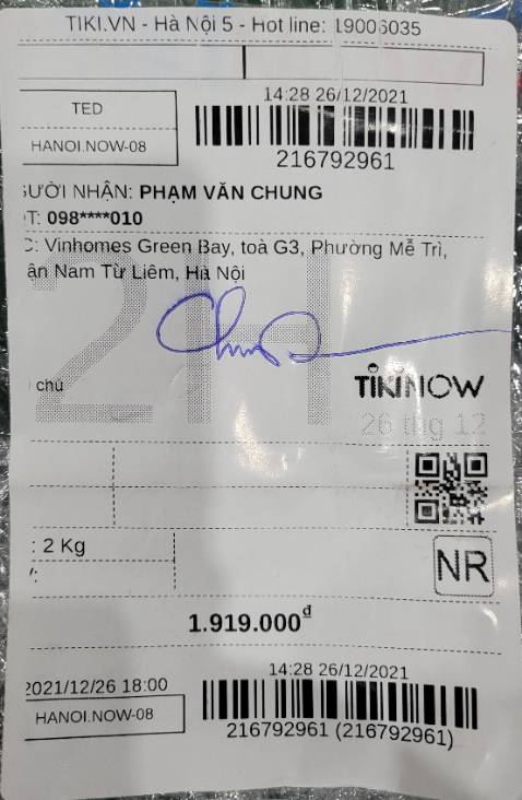 Không thấy Nhà cung cấp gửi hàng khuyến mãi như quảng cáo là 2 túi chườm mắt. Đề nghị Tiki hỗ trợ liên hệ nhà cung cấp yêu cầu làm đúng như cam kết