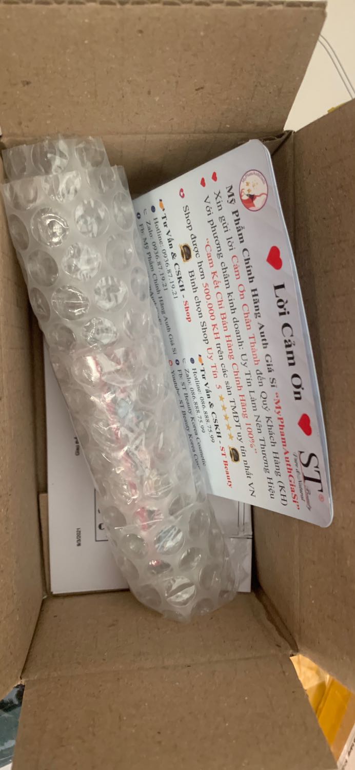 Đóng gói cẩn thận, đảm bảo, bề ngoài thì mọi thứ đều ổn, về chất lượng thì chưa dùng nên chưa dám đánh giá, nhưng nghĩ là sẽ ok