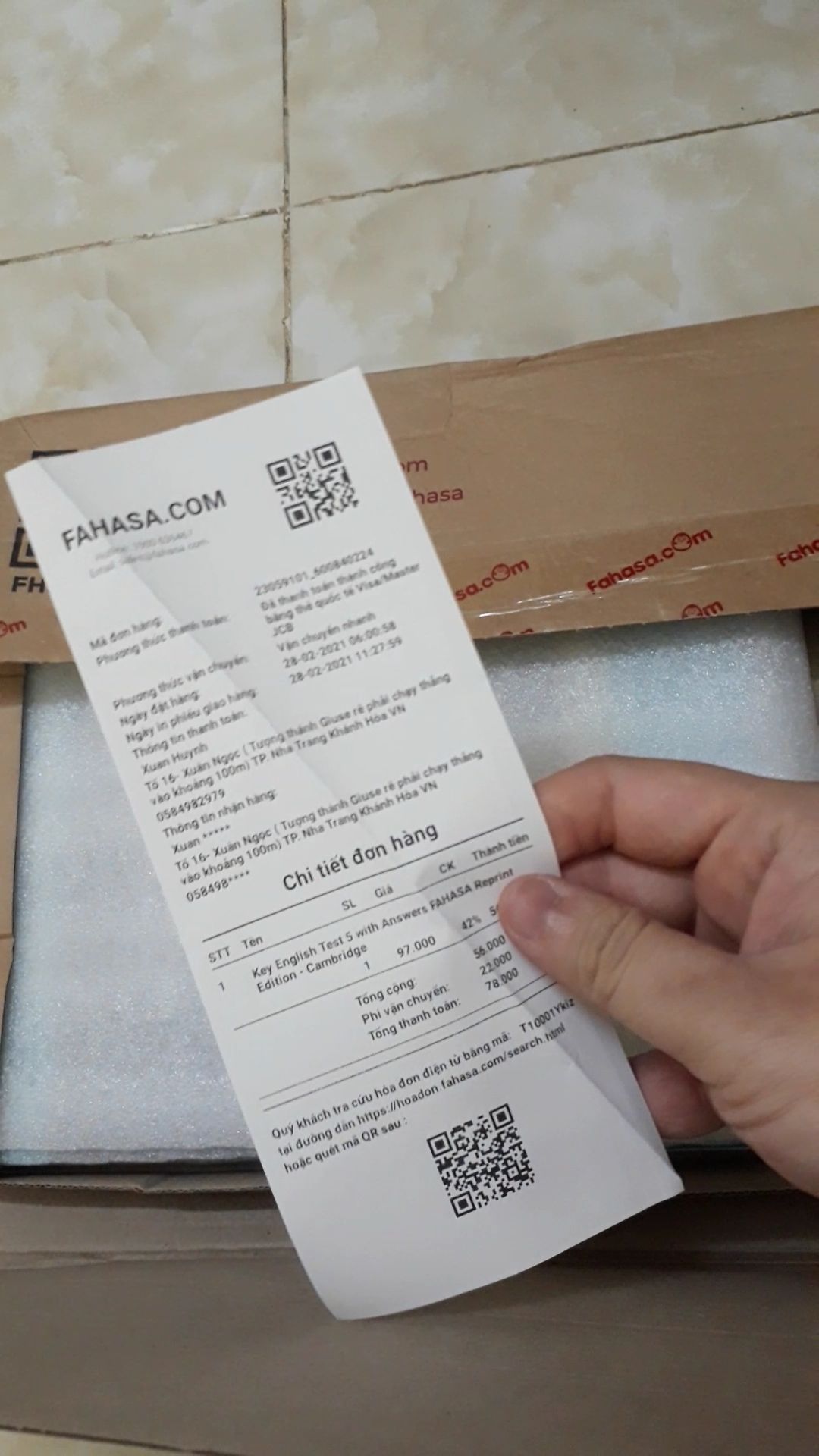 nhà sách đóng hàng kĩ và đẹp lắm nhooo???‍♀️ mình thấy tiki note thông tin tới gần cả tuần mới giao tới mà mới 2 3 ngày đã giao tới rùi ❤❤