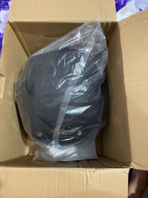 Sản phẩm đẹp ok nhưng đóng gói sơ xài , vận chuyển bị móp bên ngoài Sản phẩm đẹp ok nhưng đóng gói sơ xài , vận chuyển bị móp bên ngoài