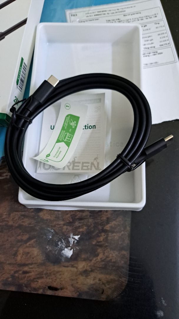 Vừa nhận thử ok, sạc nhanh dây chất lượng. Hộp quá chất luôn, mình dùng cáp Internet cũng toàn của hãng mày luôn