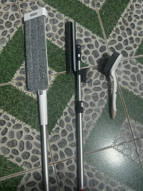 cay chà toilet cứng cáp, chà sạch boong👍