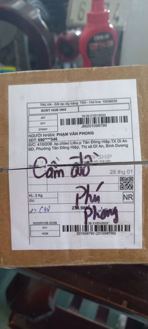 bem em giao nhầm hàng rồi,thu hồi lại rồi giao đúng hàng  anh đặt nhé