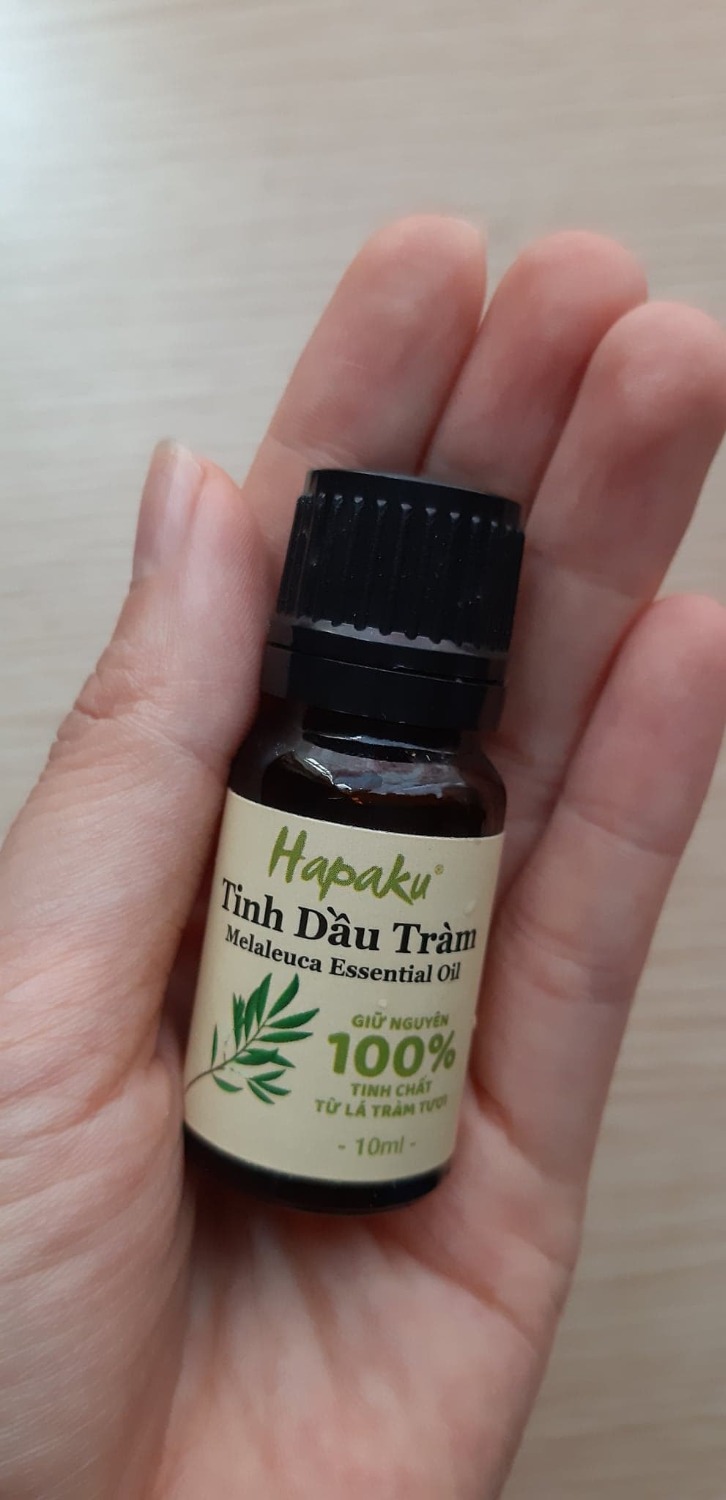 Cám ơn shop đã tư vấn nhiệt tình cho mình. Mình mua tinh dầu tràm và rất ưng vì mùi dầu tràm rất dễ chịu lại có thể sử dụng rất nhiều trong cuộc sống. Rất tiện lợi và có ích. Đóng gói giao hàng cẩn thận. Vote cho shop 5 sao :)