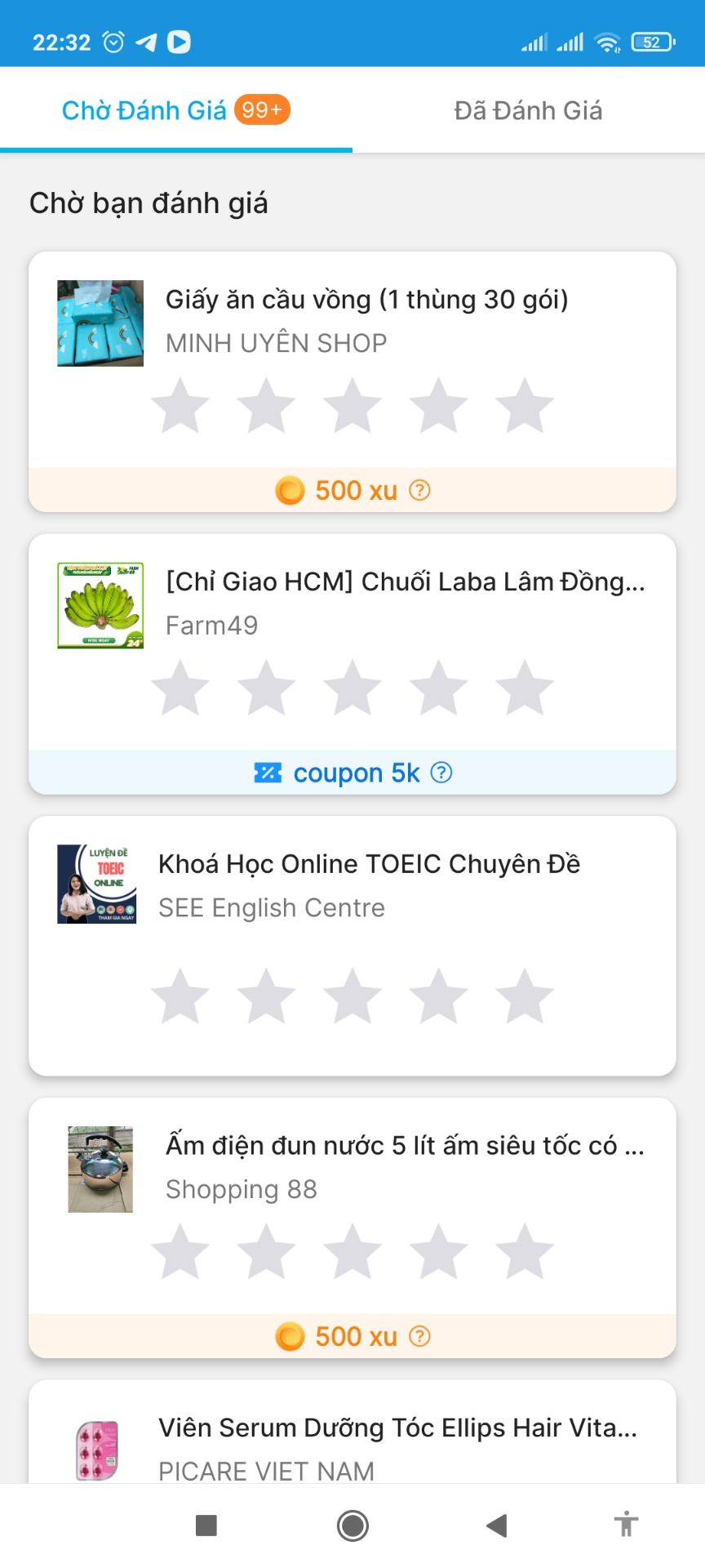hàng giao đầy đủ,ship nhanh cực kỳ .shop đóng gói kỹ .. nói chung là mình rất hài lòng .nhất là danh gia xong còn đươc tăng thêm voucher.5 sao cho shop hi