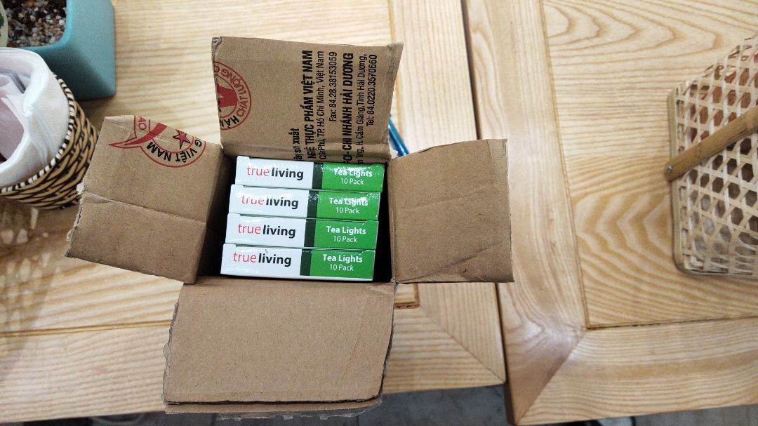 Đã nhận được sản phẩm và hài lòng. Nến đẹp, đóng gói cẩn thận khi vận chuyển.