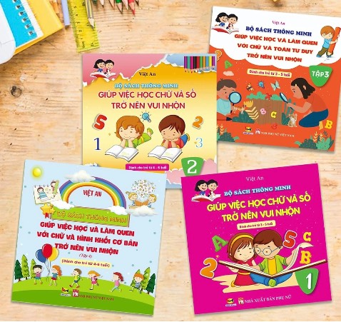 Dễ dạy và các bé rất thích thú . Cho các bé tiếp xúc với sách vở để các bé được phát triển trí tuệ