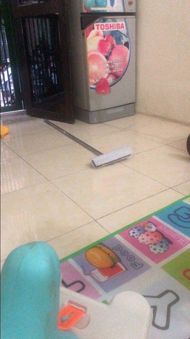 Chổi cọ bền, dễ sử dụng. Lau sạch