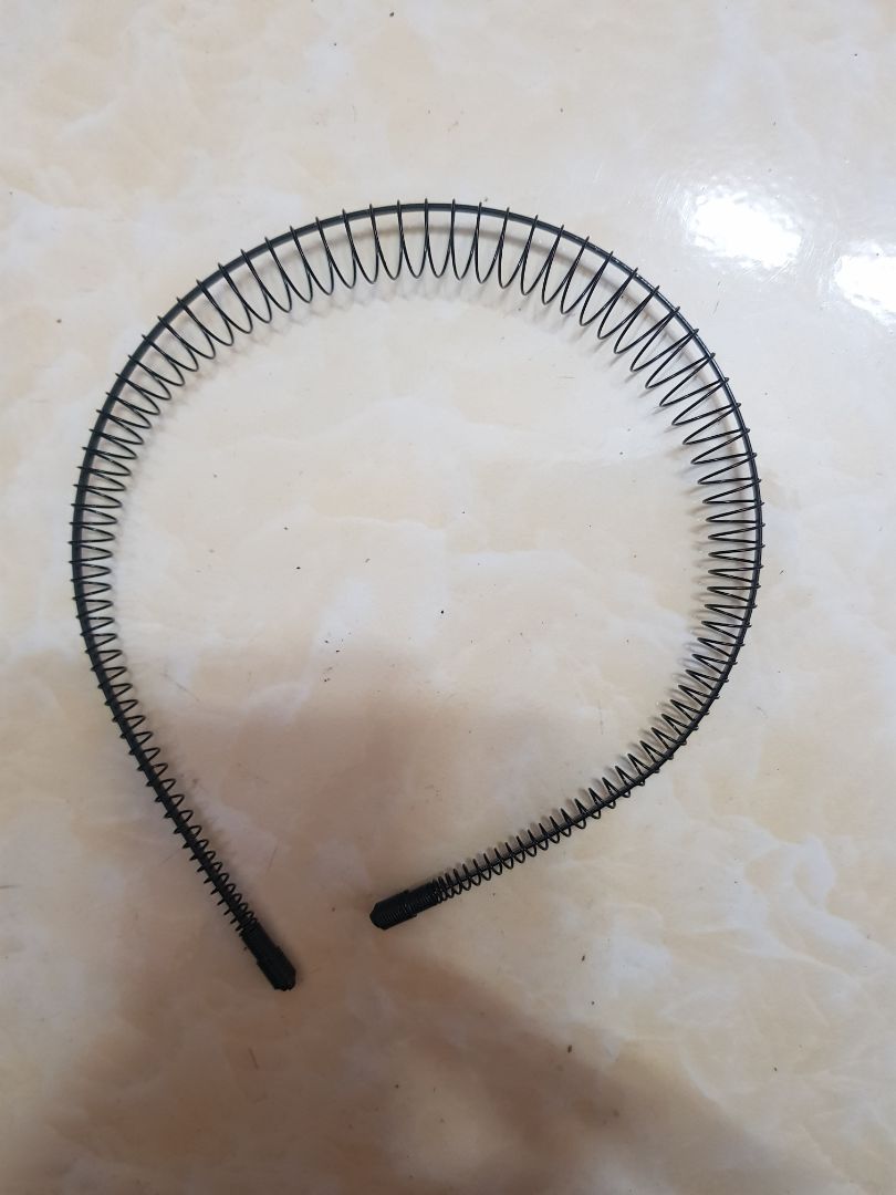 Bờm hơi vẹo. Dễ đeo, đeo dễ chịu.