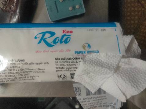 - Đóng gói tốt
- Sản phẩm chất lượng chưa được như ý mình, giấy mỏng, thiết kế khó rút
- Điểm: 3/5
- giao hàng đúng hạn
Kết: Khả năng quay lại shop này mua không cao - Đóng gói tốt
- Sản phẩm chất lượng chưa được như ý mình, giấy mỏng, thiết kế khó rút
- Điểm: 3/5
- giao hàng đúng hạn
Kết: Khả năng quay lại shop này mua không cao