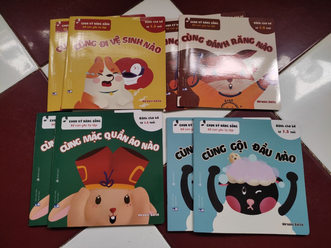 Màu đẹp, nội dung hay. Mình mua để con xem chuẩn bị tâm lí tập đánh răng.