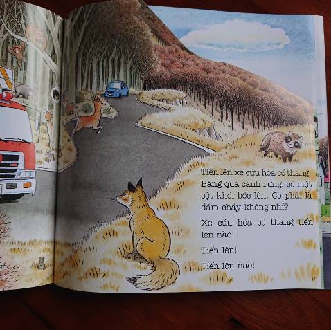 Bản in chất lượng, hình vẽ rất đẹp, phù hợp với con trẻ. Hay.