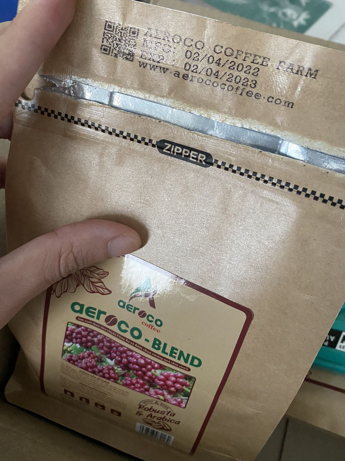 sản phẩm date mới
seal zip cẩn thận, mình uống hương cà phê luôn được giữ tốt, thơm, đậm vị

ủng hộ shop ạ!