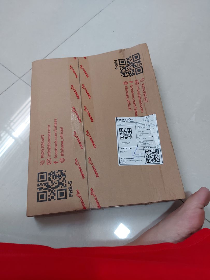 Hàng đóng gói chắc chắn. giao hàng nhanh gọn. giá phù hợp còn được giảm giá. cảm ơn Tiki. Tiếp tục sẽ ủng hộ Fahasa