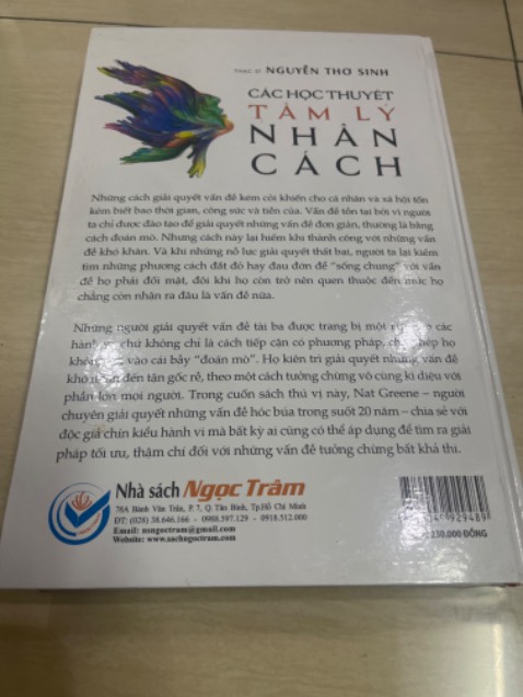 Nội dung hay nhưng chuyên sâu. Nên cân nhắc trước khi mua.
Đóng gói quá xuất sắc. Giao hàng nhanh chóng.