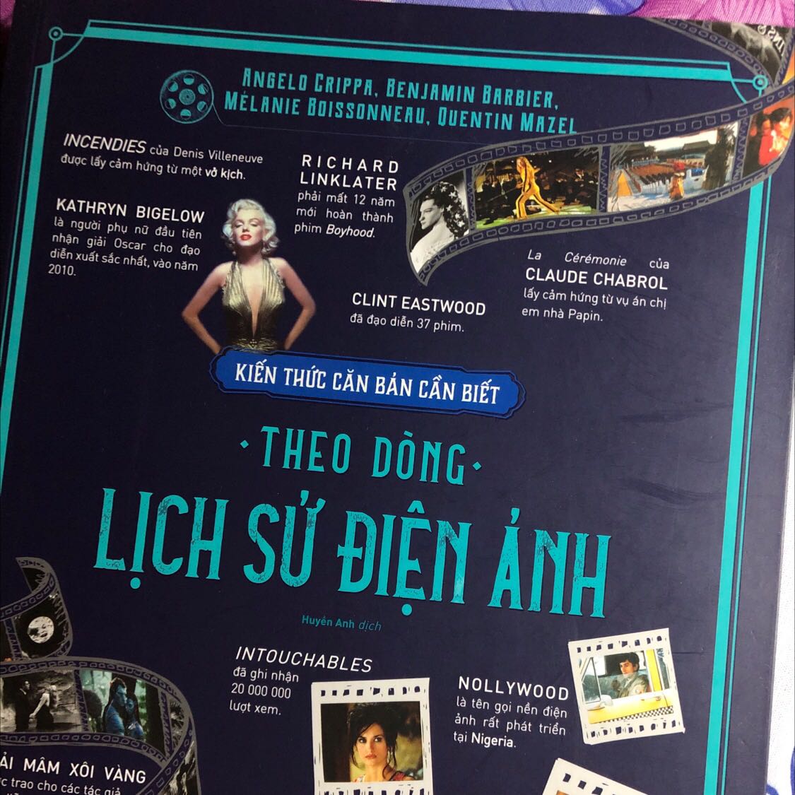 Giao hàng nhanh, đóng gói cẩn thận. Về nội dung thì sách cung cấp kiến thức về điện ảnh một cách khái quát, cách trình bày mới lạ là điểm cộng giúp độc giả dễ hình dung được từng sự kiện, con người.