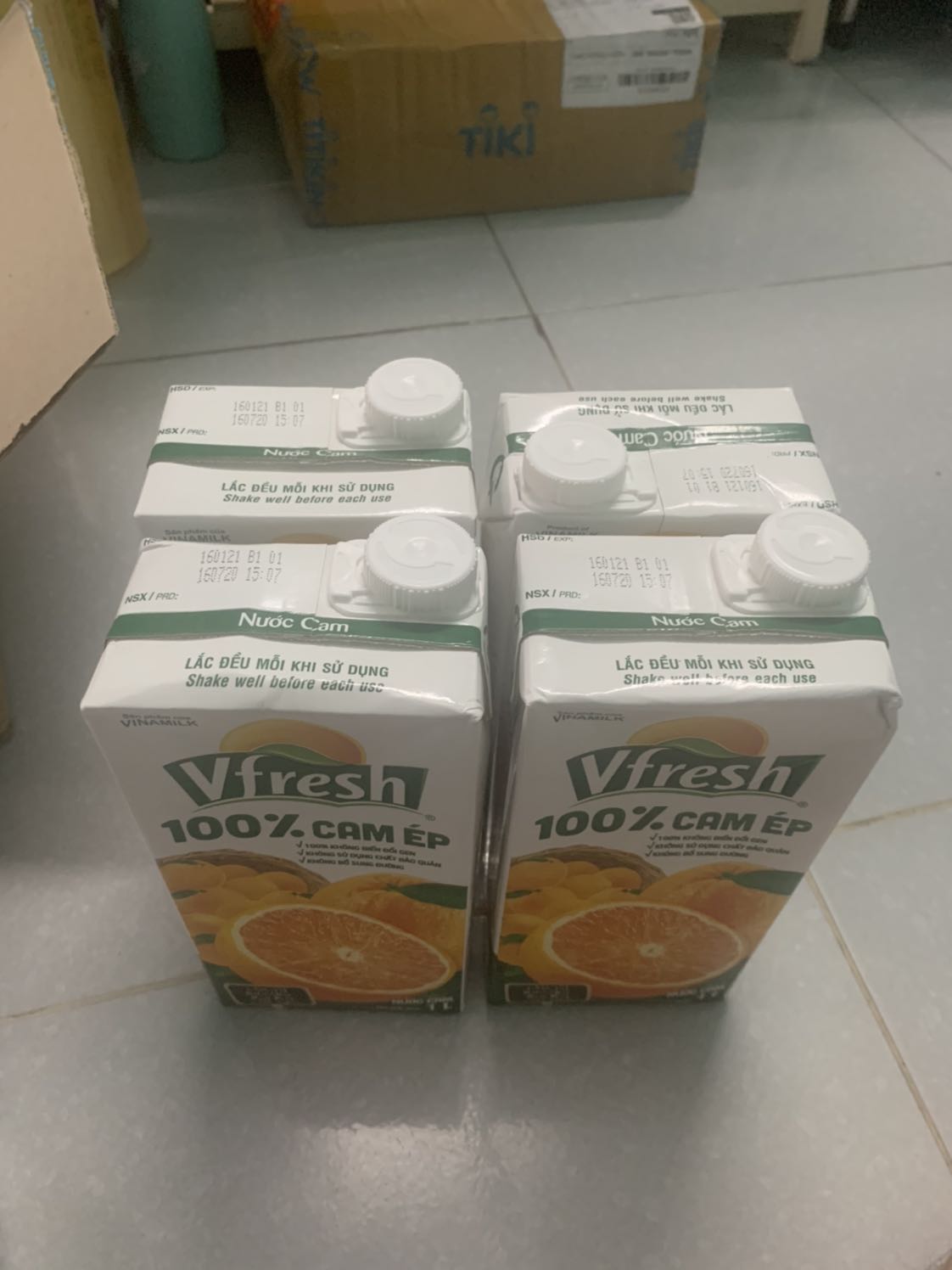 Giao nhanh, nước cam còn dài hạn