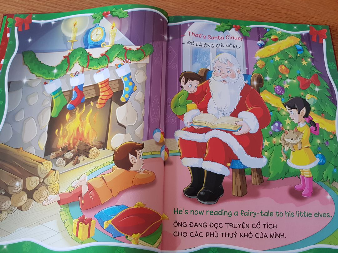 Bìa cứng, hình ảnh đẹp, bé nhà mình thích