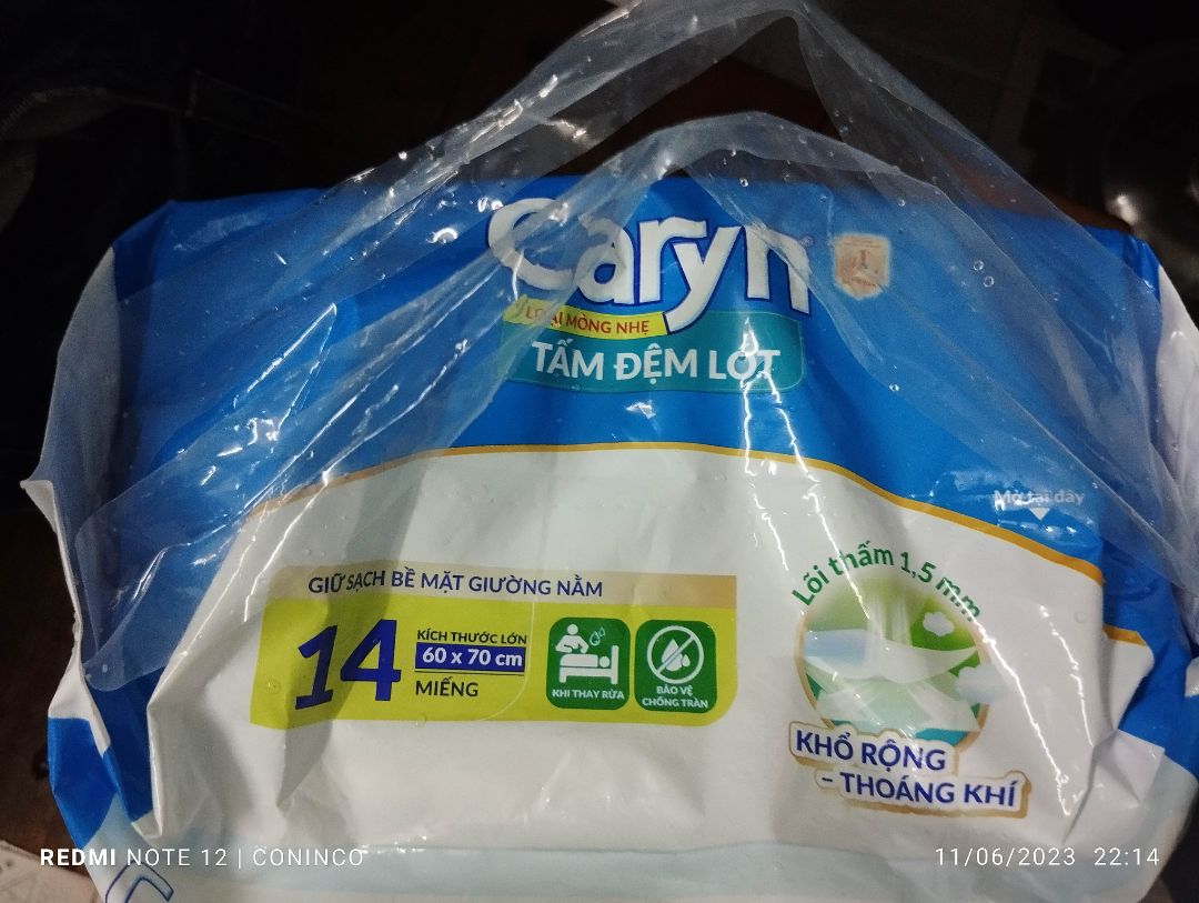 Kích thước đủ lớn, an toàn, còn hạn sử dụng.