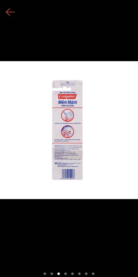 Lông mềm mại đánh dễ chịu, cán  vừa tay bàn  chải xinh nhỏ gọn