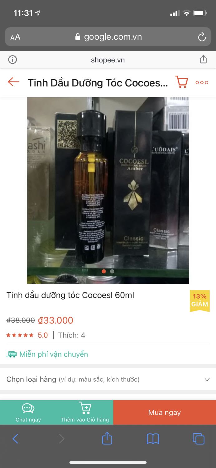 Giao hàng nhanh quá không kịp vay tiền. Từ lúc đặt đến lúc nhận sản phẩm đúng 10 tiếng