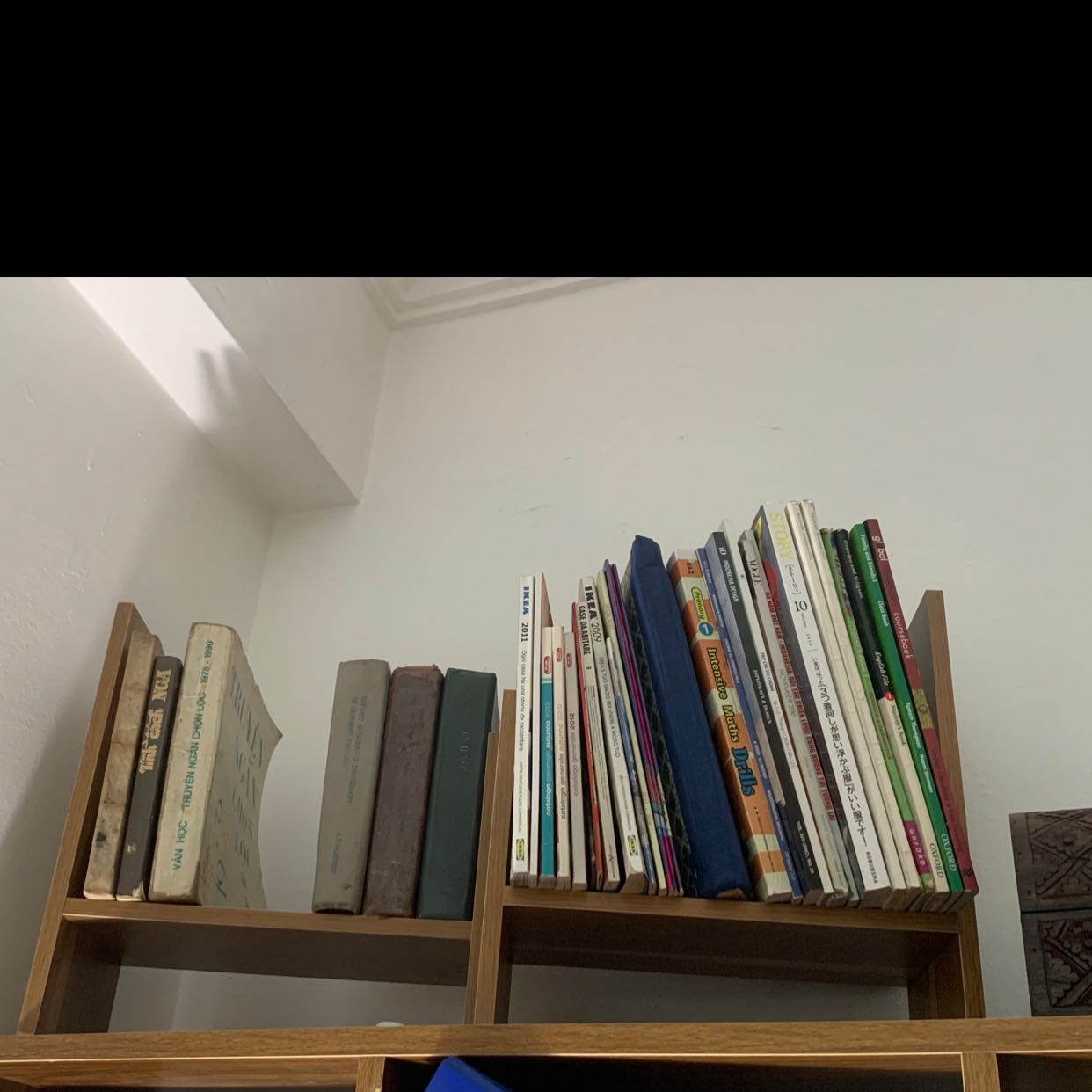 Mình chỉ có nhu cầu để sách. Để được chừng này cũng tốt rồi.