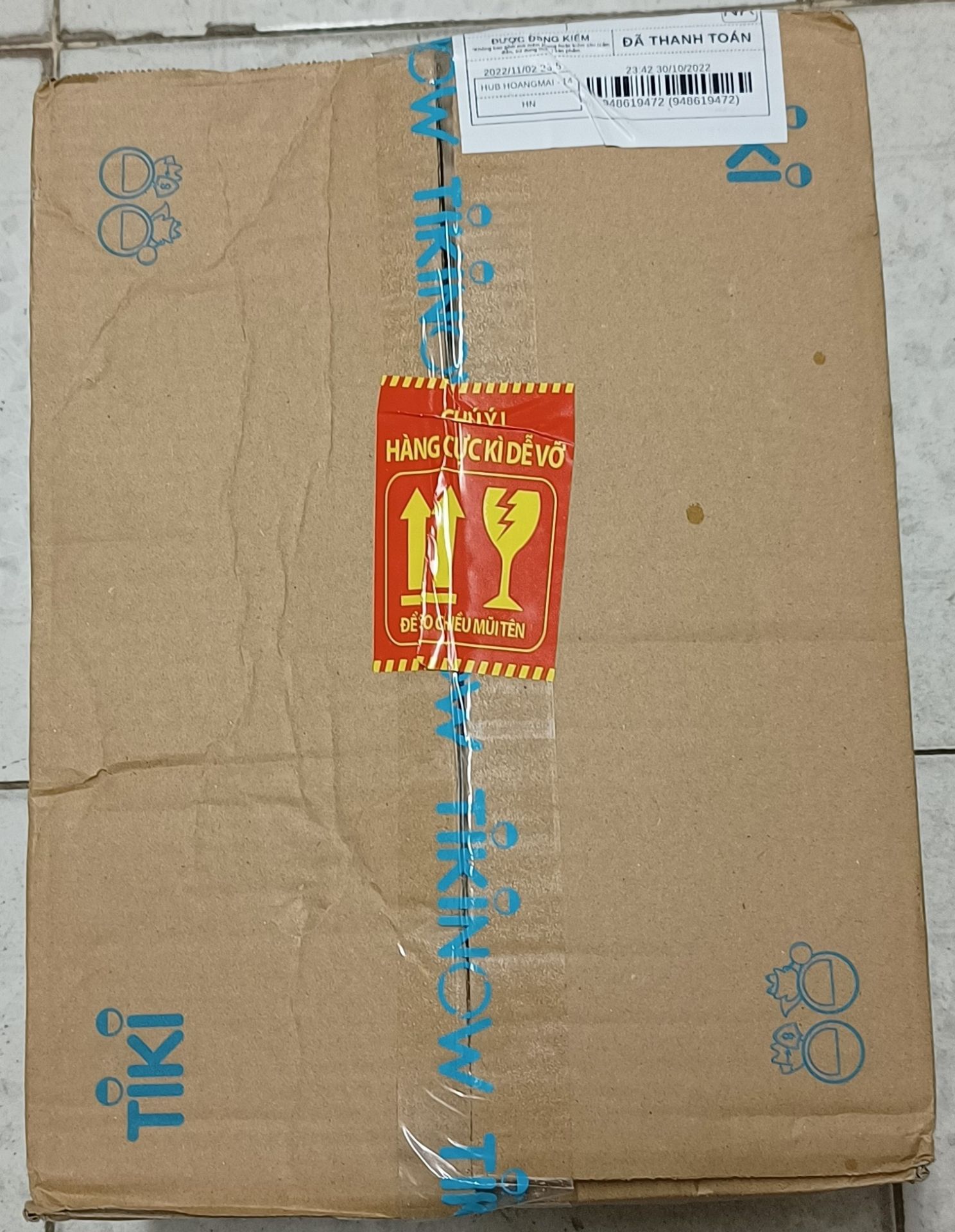 1. Đã nhận được đơn hàng.
2. Dầu Ô liu xuất xứ Tây Ban Nha.
Gói mỳ - Quà tặng xuất xứ Italy.
3. Bao gói cẩn thận.
Cám ơn!