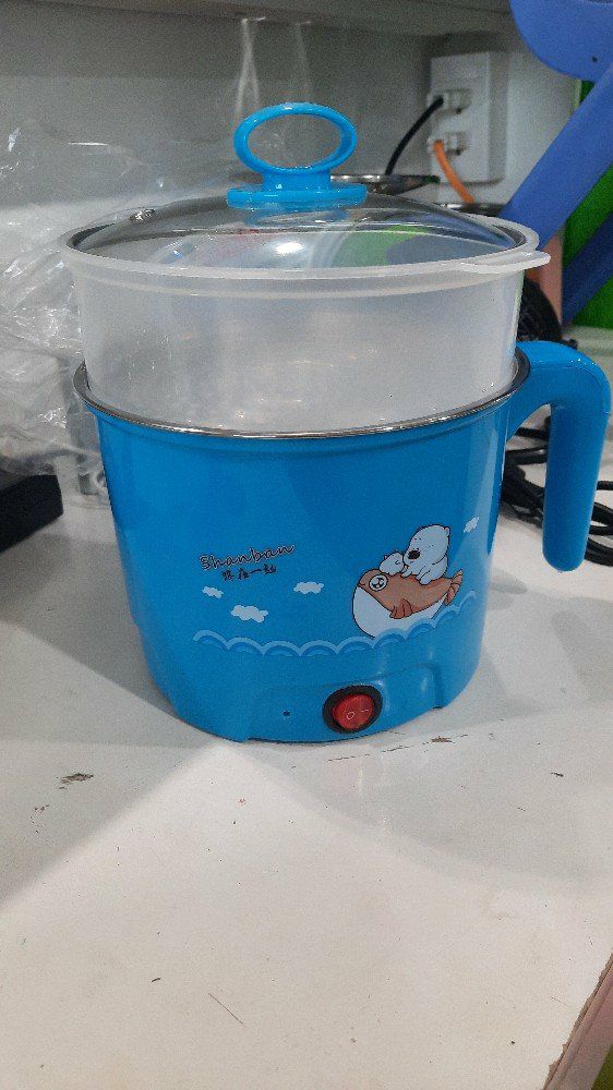 Ca dùng okela, nước sôi nhanh lắm, ăn lẩu mini 1-2 người, nấu mỳ cũng ổn áp có cả sửng hấp luôn