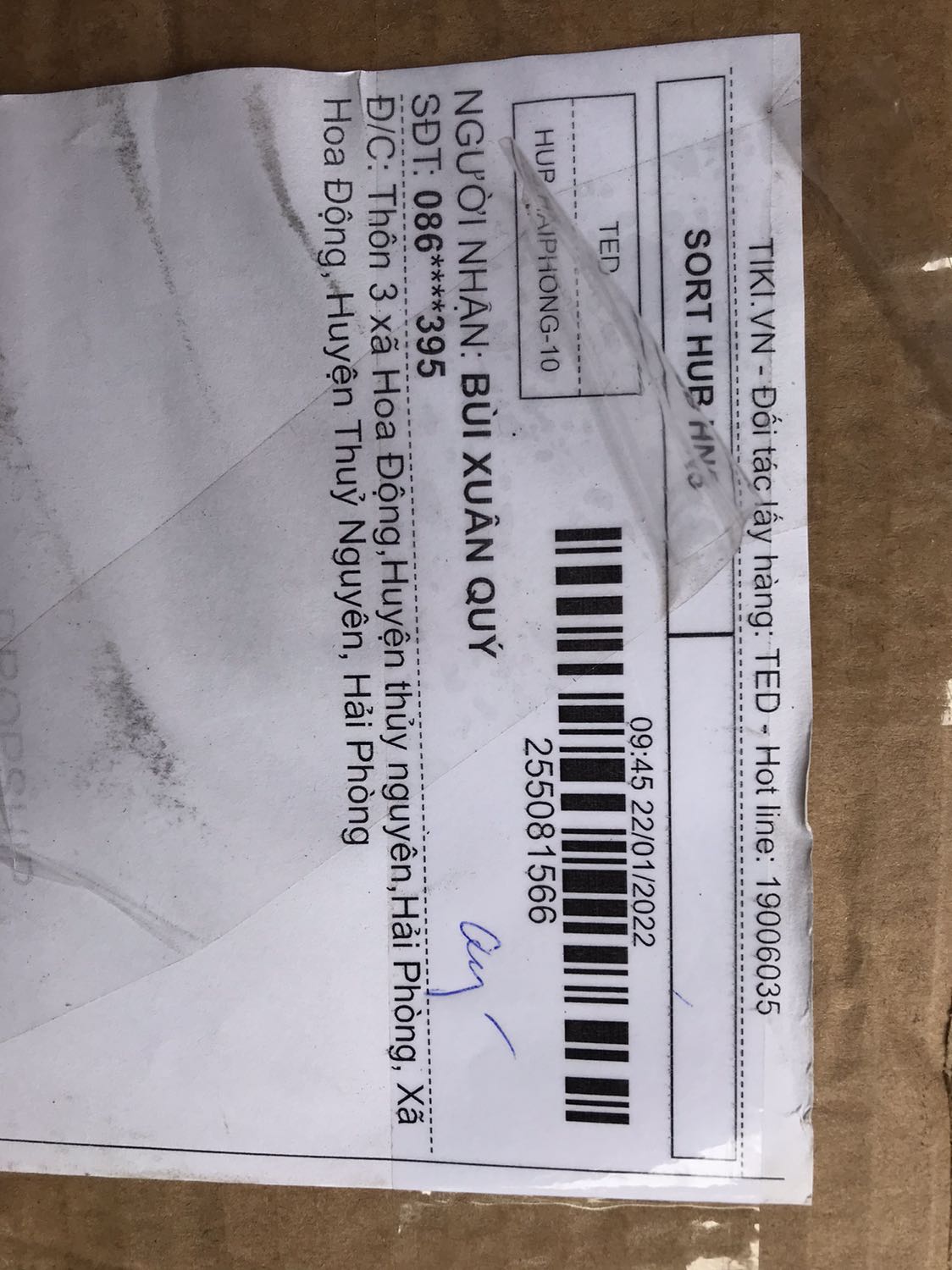 Hàng vận chuyển đến khách không nguyên vẹn,khiển bị dập vỡ .Hôm qua mình đã gửi ảnh và yêu cầu huỷ đổi trả lại hàng hoàn tiền.Rất mong nhận được sự quan tâm của shop với khách hàng sớm nhất.