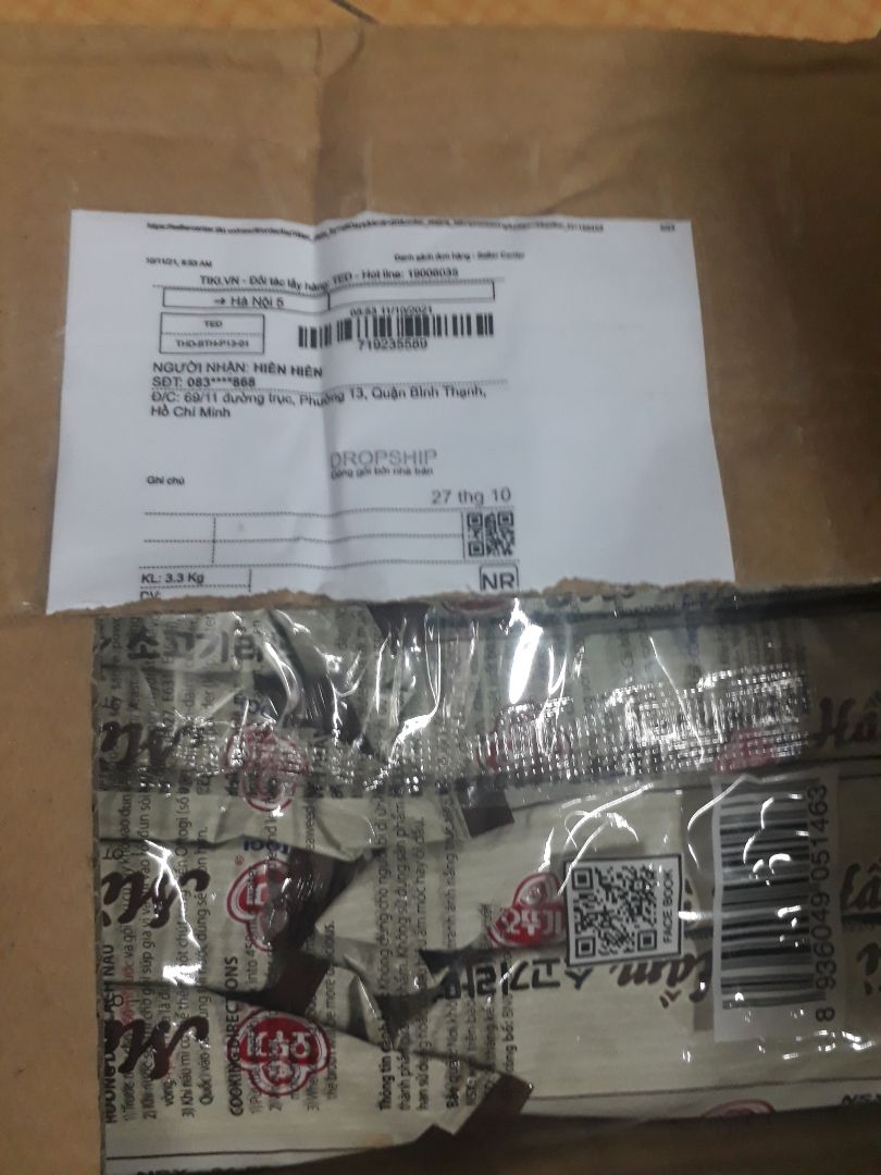 đơn hàng giao 1/3 block , thiếu 2 block mì , phản ánh tiki qua *** và chat từ 18/10 đến giờ chưa phản hồi bổ sung hay hoàn tiền . tiki và nhà cung cấp phản hồi sớm giúp , cám ơn đơn hàng giao 1/3 block , thiếu 2 block mì , phản ánh tiki qua *** và chat từ 18/10 đến giờ chưa phản hồi bổ sung hay hoàn tiền . tiki và nhà cung cấp phản hồi sớm giúp , cám ơn