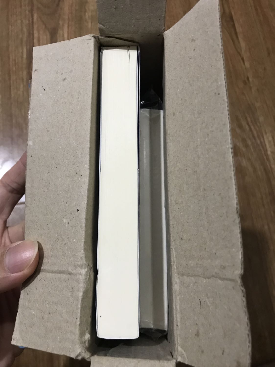Mới nhận được sách, chưa kịp đọc và lại phải chê khâu đóng gói của tiki. Không seal, không lót gì cả, sách móp méo khi đến tay người đọc.