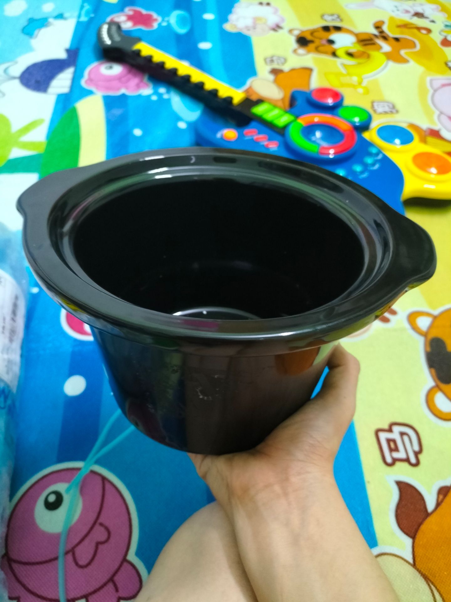 Nhận nồi từ lâu mà giờ mới đánh giá. Vì để nấu thử, nồi nấu ok nhé các mom. Cảm ơn tiki rất nhiều