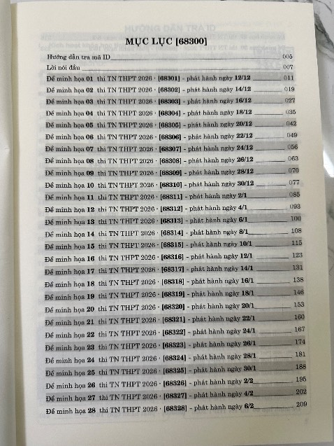Bộ đề giúp ôn luyện dễ dàng, hướng dẫn chi tiết dễ hiểu. Giao hàng cực nhanh, trước hẹn tận 2 hôm, đây là điểm cần duy trì để đáp ứng với kì vọng của khách hàng. Ngoài ra, mua combo 3 môn còn được tặng kèm note xinh xắn