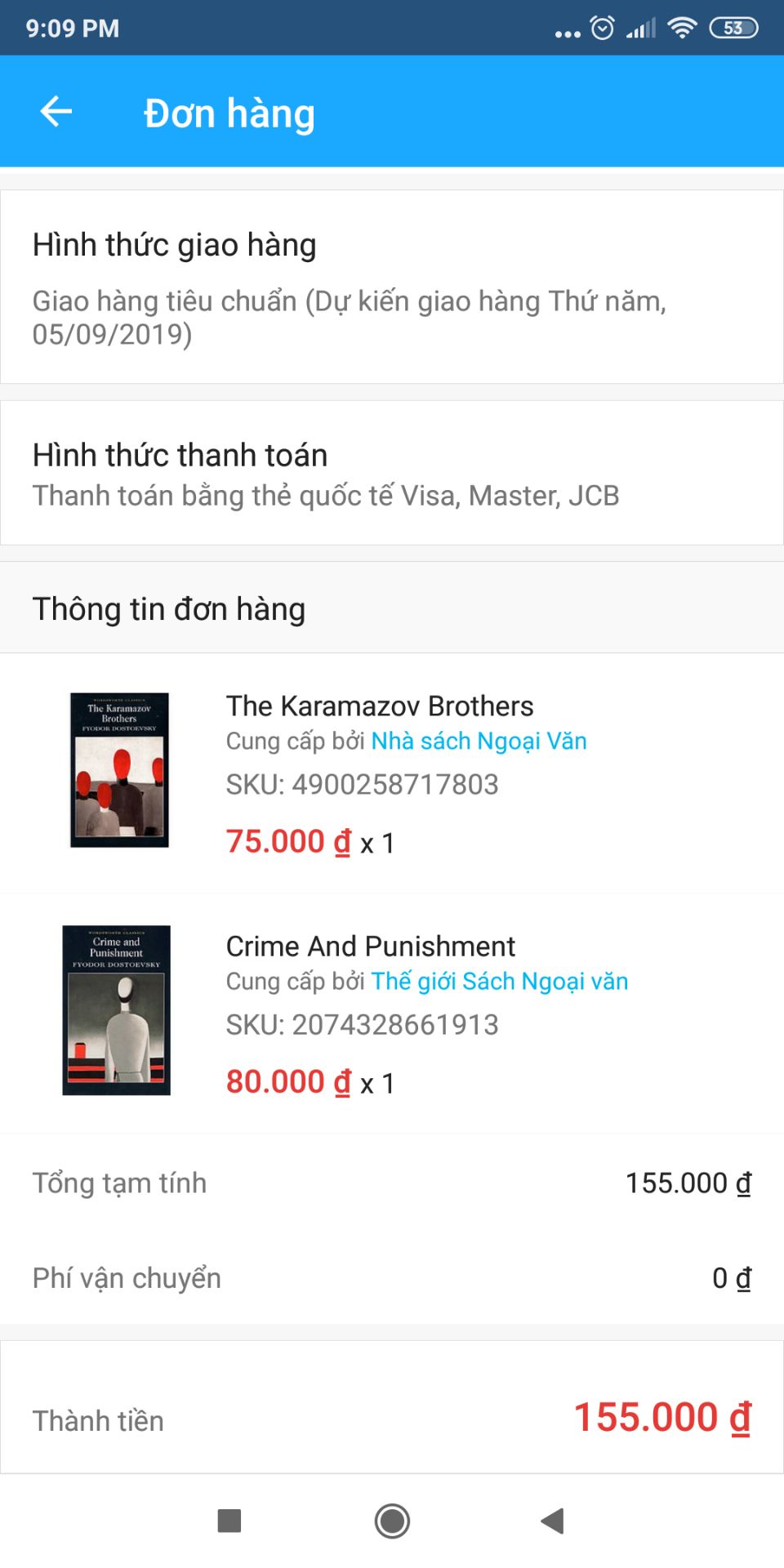 Chả hiểu mua 2q sách chỗ các bạn 1q thì oke mới đẹp, quyển còn lại thì như đã bị dùng đi dùng lại nhiều lần, bụi bặm, nát và còn hơi ẩm ướt. Mua sách trên Tiki đã lâu chưa bao giờ cảm thấy tệ như thế này. Lúc đầu cũng chỉ muốn gọi điện cho *** báo trả lại nhưng lần nào gọi cũng máy bận, chờ mãi cũng không ai nghe máy.... Thiết nghĩ các bạn cần xem lại cách bạn chăm sóc khách hàng+ kiểm tra hàng trước khi giao.