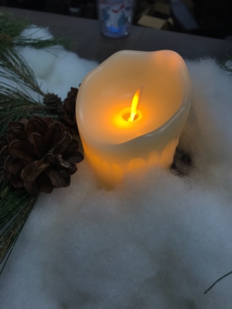 Giao hàng nhanh, gói hàng cẩn thận
Vỏ ngoài là nến thật, tặng kèm pin xịn lắm