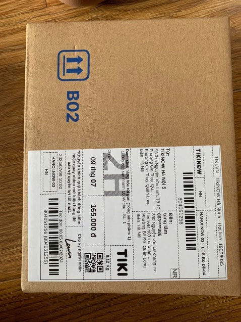 Kiện hàng đóng gói rất cẩn thận và chu đáo chất lượng sản phẩm tốt dùng rất OK