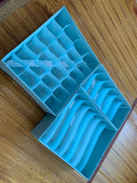 Giao hàng đúng hẹn. Mẫu OK.Sử dụng hiệu quả cho việc sắp xếp đồ lót.