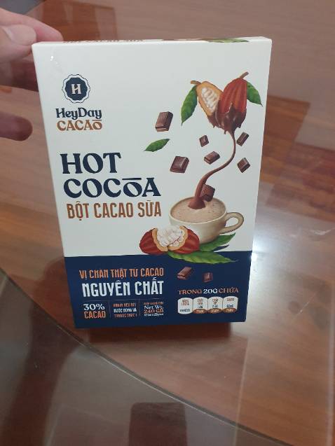 Đúng vị ca cao, bột sữa sẵn nên pha nước là uống thôi. Dạng gói tiện để đem lên văn phòng.
Shop đóng gói cẩn thận, giao hàng nhanh.